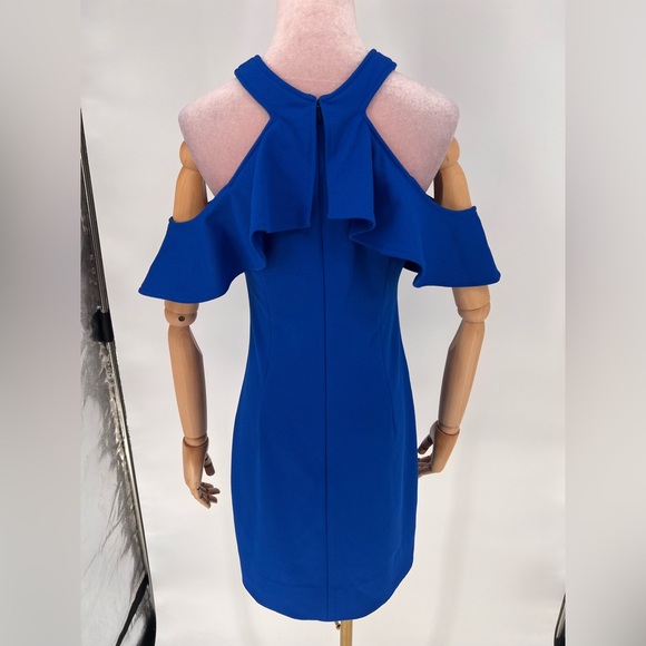 EUC Trina Trina Turk Jurnee Cold Shoulder Dress - Picture 11 of 13
